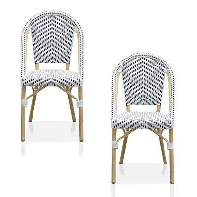 3pc Arna Patio Set With 32" Round Dining Table - MiBasics