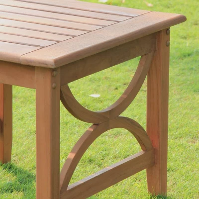 Abbington Teak Patio Side Table - Cambridge Casual - Image 4