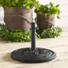 Carden Round Weave Umbrella Stand - Saracina Home