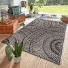 World Rug Gallery Abstract Indoor/Outdoor Area Rug