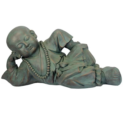 Design Toscano Resting Serene Baby Buddha Garden Statue