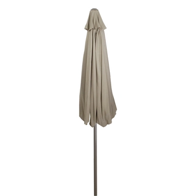 Northlight 9ft Outdoor Patio Market Umbrella With Hand Crank And Tilt - Taupe - Image 6