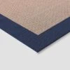 6' X 9' Frame Outdoor Rug Navy - Smith & Hawken™