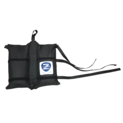 Z-Shade 14 X 10 Foot Instant Shade Outdoor Canopy Tent With Adjustable Legs And 4 Pack Of Z-Shade Wrap-Around Leg Weight Bags, Gray And White