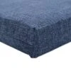 45" X 18" Outdoor/Indoor Bench Cushion Tory Denim Blue - Pillow Perfect