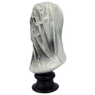 Design Toscano Samhain's Veiled Maiden Of Death Bust Statue - Image 3