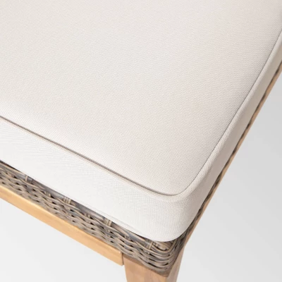 Loft Acacia 4pc Wood Sectional Sofa Set - Christopher Knight Home - Image 3