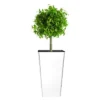 The HC Companies Cascade Square Self Watering Flower Planter