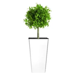 The HC Companies Cascade Square Self Watering Flower Planter