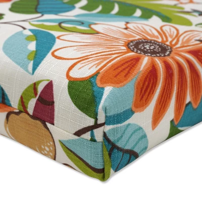 Lensing Jungle 2pc Indoor/Outdoor Squared Corners Seat Cushion - Pillow Perfect