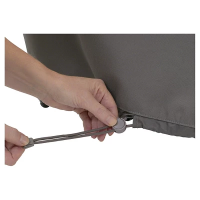 Classic Ravenna Square Patio Table And Chairs Cover-Dark Taupe/Large - Image 6