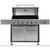 Kenmore 6-Burner XL Grill With Side Propane Gas Burner PG-40611S0L
