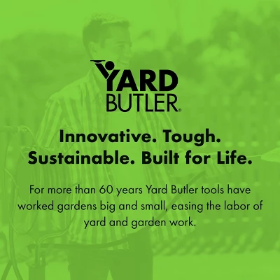 Yard Butler Free Standing Swivel Hose Reel - Water Hose Caddy For Yard Or Garden - Freestanding Metal Outdoor Water Pipe Stand - Image 6