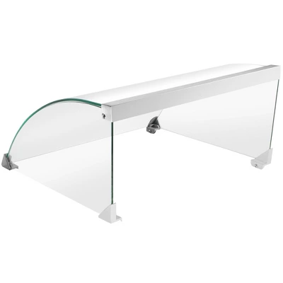 Olde Midway Glass Replacement Cover ONLY For PRO18 Hot Dog 7 Roller Grill Cooker Machine - Image 3