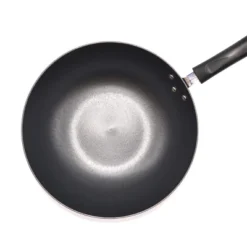 Starfrit Light Nonstick Cast Iron Wok With Bakelite Handle (12-In.)