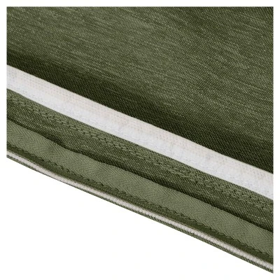 Montlake Fadesafe Round Patio Dining Seat Cushion Set - Heather Fern Green - Classic Accessories - Image 8