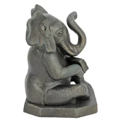 Design Toscano Educated Elephant Cast Iron Bookend: Single
