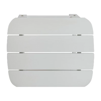 Flash Furniture Set Of 2 Winston All-Weather Poly Resin Rocking Chairs With Accent Side Table - Image 9