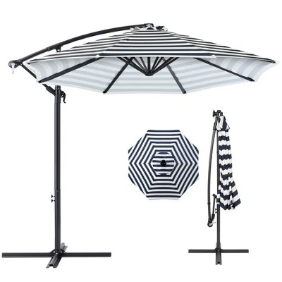 Best Choice Products 10ft Offset Hanging Outdoor Market Patio Umbrella W/ Easy Tilt Adjustment - Image 13