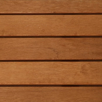 Sunnydaze Decor Sunnydaze Outdoor Meranti Wood With Teak Oil Finish Wooden Garden Planter Box Bench Seat - 68" - Brown - Image 7