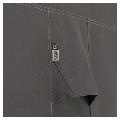 Classic Ravenna Square Patio Table And Chairs Cover-Dark Taupe/Large - Image 3