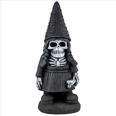 Design Toscano Midnight The Goth Zombie Mistress Garden Gnome Statue - Image 2