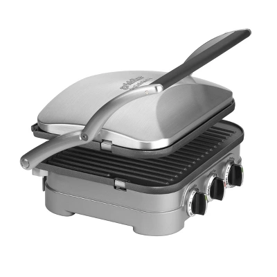 Cuisinart Griddler - Stainless Steel - GR-4NP1 - Image 6