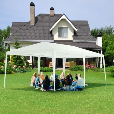 Costway 10'x20'Canopy Pavilion Cater Events Outdoor Party Tent - Image 3