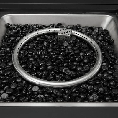 Kaplan 3pc Outdoor Conversation Set With Fire Table & 2 Loveseats - Oatmeal - Crosley - Image 12