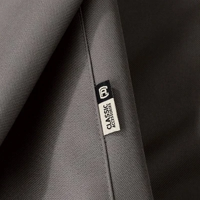 Classic Accessories Ravenna Water-Resistant Round Outdoor Daybed Cover, Dark Taupe - Image 8