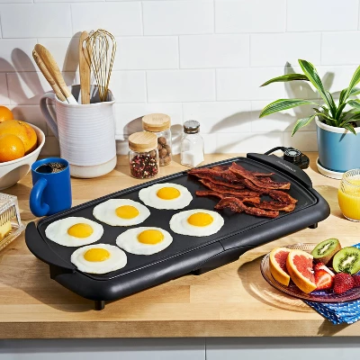 KitchenSmith By Bella 10x 20" Electric Griddle - Image 4