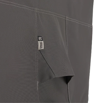 Classic Accessories Ravenna Water-Resistant Round Outdoor Daybed Cover, Dark Taupe - Image 2