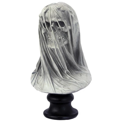 Design Toscano Samhain's Veiled Maiden Of Death Bust Statue - Image 2