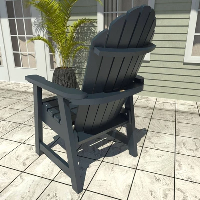 Hamilton 3pc Outdoor Set With Deck Chairs & Adirondack Side Table - Highwood - Image 5