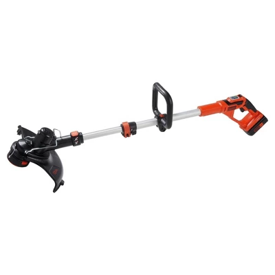 Black & Decker LCC140 40V MAX Lithium-Ion Cordless String Trimmer And Sweeper Kit (2 Ah) - Image 9