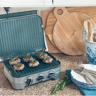 Cuisinart Griddler - Stainless Steel - GR-4NP1 - Image 10