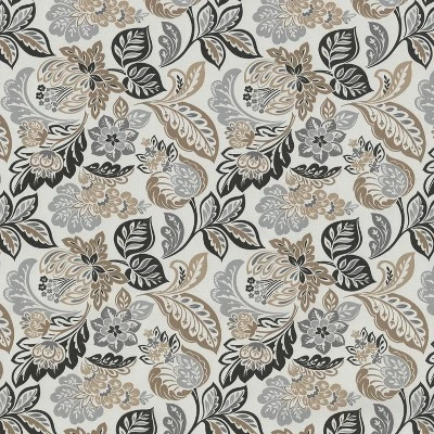 2pc 19" X 19" Outdoor/Indoor Seat Cushion Dailey Pewter Black - Pillow Perfect - Image 5