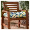Marlow Floral Outdoor Seat Cushion - Kensington Garden