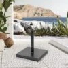 40lbs Square Outdoor Patio Market Umbrella Base Black - Crestlive Products