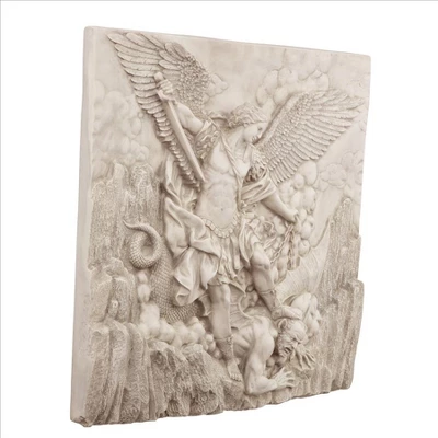 Design Toscano St. Michael The Archangel Sculptural Wall Frieze - Image 2