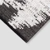 Garden Ikat Outdoor Rug Black - Threshold