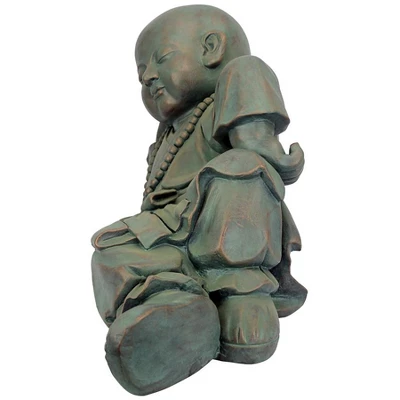 Design Toscano Resting Serene Baby Buddha Garden Statue - Image 5
