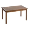Plow & Hearth Lancaster Eucalyptus Wood Outdoor Coffee Table - Natural