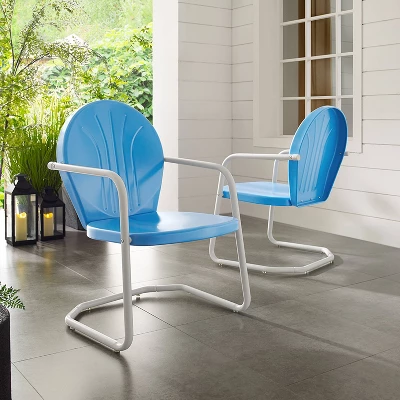 Crosley Metal Patio Arm Chair - Image 3
