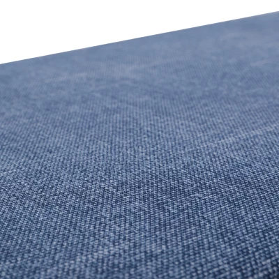 45" X 18" Outdoor/Indoor Bench Cushion Tory Denim Blue - Pillow Perfect - Image 3