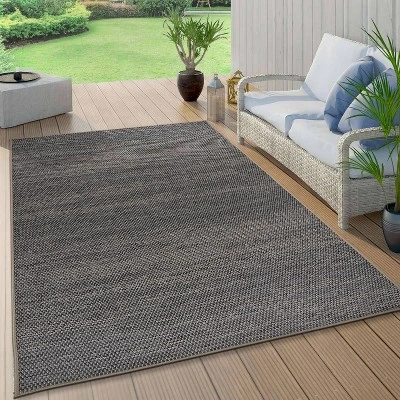 World Rug Gallery Contemporary Abstract Indoor/Outdoor Area Rug - Image 8