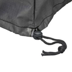 Gold 2-Layer Polyester Outdoor Loveseat Cover 58" X 32" X 21"/34" Charcoal Gray By Shield