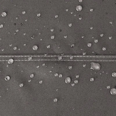 Classic Accessories Ravenna Water-Resistant Round Outdoor Daybed Cover, Dark Taupe - Image 7