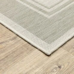 Paloma Simple Border Patio Rug - Captiv8e Designs