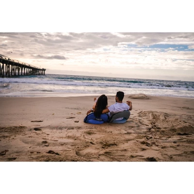 Stansport Go Anywhere Multi Fold Padded Chair 200 LBS Weight Capaciity - Blue - Image 4